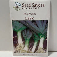 Thumbnail for Blue Solaise Leek Heirloom Open Pollinated Seeds