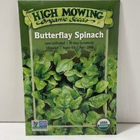 Thumbnail for Organic Butterflay Spinach Open-Pollinated Seeds
