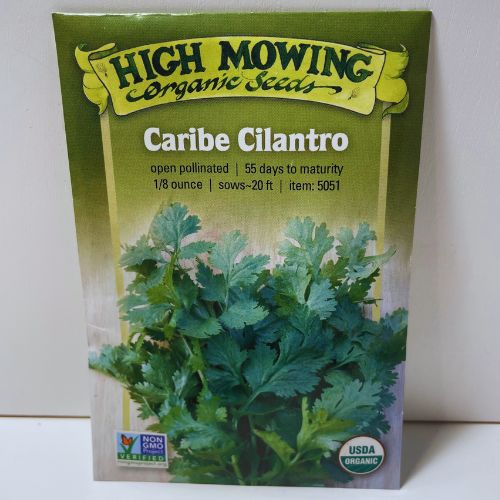Organic Caribe Cilantro Seeds
