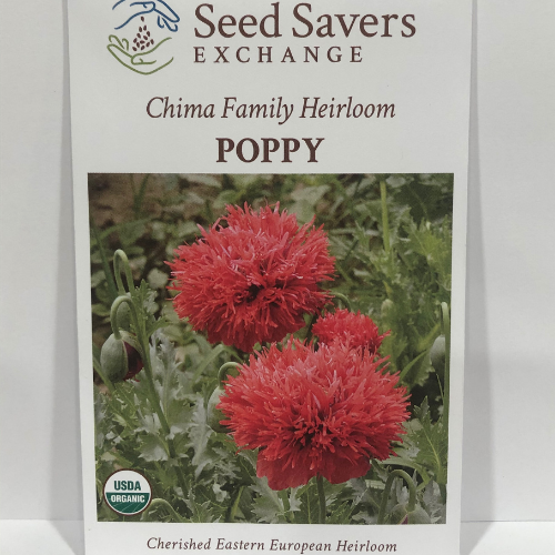 Chima Family Heirloom Poppy, Organic