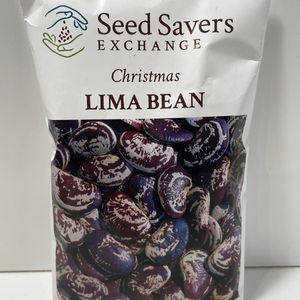 Christmas Heirloom Lima Bean Seeds