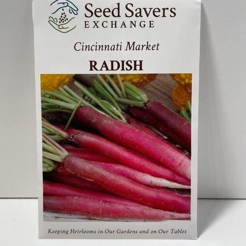 Cincinnati Market Radish Heirloom Seeds