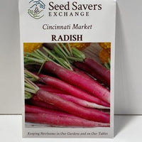 Thumbnail for Cincinnati Market Radish Heirloom Seeds