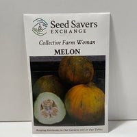 Thumbnail for Collective Farm Woman Melon Heirloom Open Pollinated Seeds