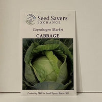 Thumbnail for Copenhagen Market Cabbage Open-Pollinated Heirloom Seeds