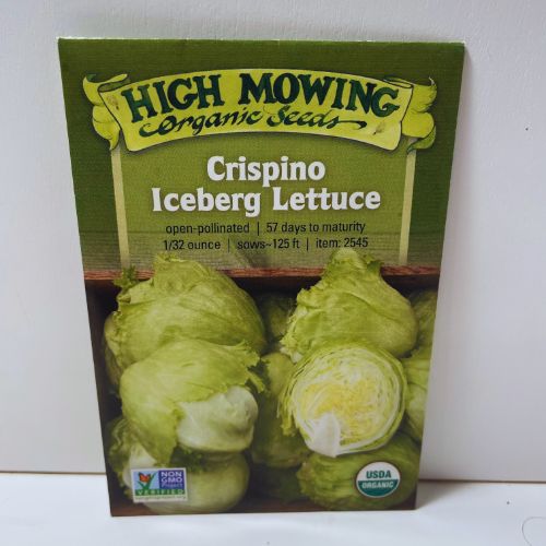 Crispino Lettuce, Organic Seeds