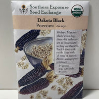 Thumbnail for Dakota Black Popcorn Seeds
