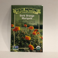 Thumbnail for Organic Dark Orange Marigold Flower