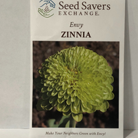 Thumbnail for Envy Zinnia Flower - Heirloom