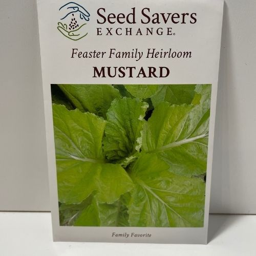 Feaster Family Heirloom Mustard Open Pollinated Seeds