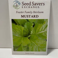 Thumbnail for Feaster Family Heirloom Mustard Open Pollinated Seeds