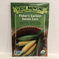 Thumbnail for Fisher's Earliest Sweet Corn, 1950's Heirloom, Organic