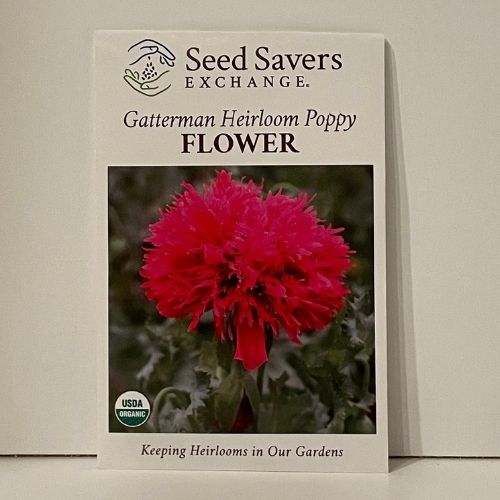 Gatterman Heirloom Poppy Organic Seeds