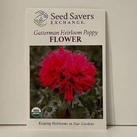 Thumbnail for Gatterman Heirloom Poppy Organic Seeds