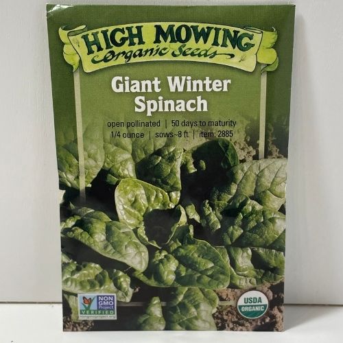 Organic Giant Winter Spinach
