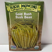 Thumbnail for Gold Rush Yellow Wax Bean, Organic Seeds