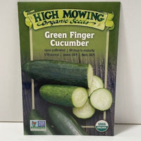 Thumbnail for Organic Green Finger Cucumber Seeds