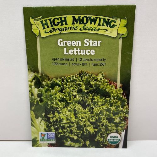 Green Star Lettuce Seeds Organic