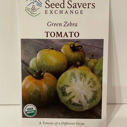 Green Zebra Tomato, Organic