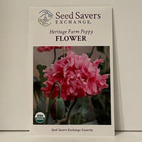 Thumbnail for Organic Heritage Farm Poppy Flower Seeds
