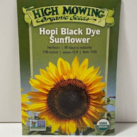 Thumbnail for Organic Hopi Black Dye Sunflower Heirloom Seeds
