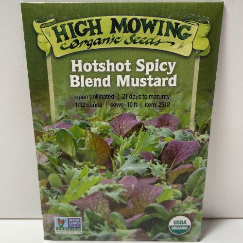 Organic Hotshot Spicy Mustard Blend Seeds