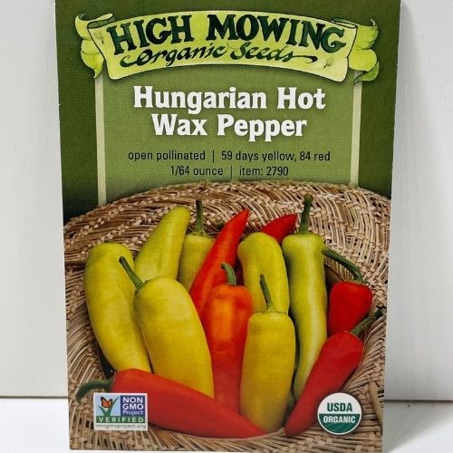 Organic Hungarian Hot Wax Pepper