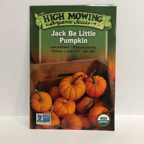 Jack Be Little Pumpkin, Organic
