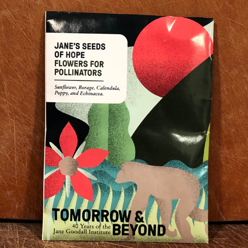 Organic Jane Goodall's Seeds of Hope for Pollinators