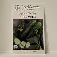 Thumbnail for Organic Japanese Climbing Cucumber, 1894 Heirloom Seeds