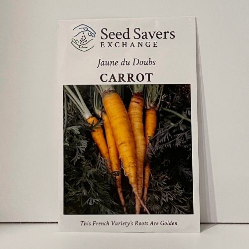 Jaune du Doubs Carrot Seeds Open-Pollinated