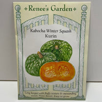 Thumbnail for Squash Winter Kurin Kabocha Seeds