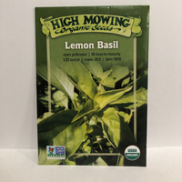 Thumbnail for Lemon Basil, Heirloom, Organic