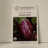 Thumbnail for Organic Listada de Gandia Eggplant Seeds