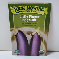 Thumbnail for Organic Little Finger Eggplant Seeds, Organic