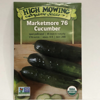 Thumbnail for Marketmore 76 Cucumber, Organic