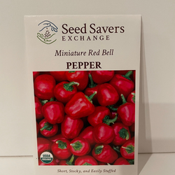 Miniature Red Bell Pepper, Organic