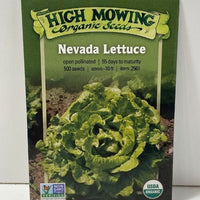 Thumbnail for Organic Nevada Lettuce Open Pollinated Seeds