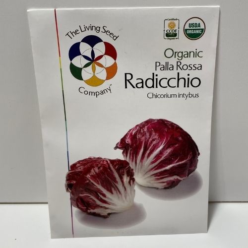 Organic Palla Rossa Radicchio Open Pollinated Seeds