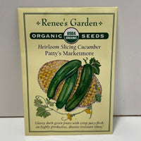 Thumbnail for Organic Patty's Marketmore Cucumber Seeds, Heirloom