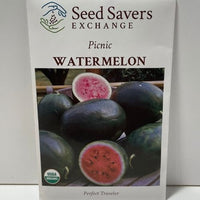 Thumbnail for Organic Picnic Watermelon Open Pollinated Seeds