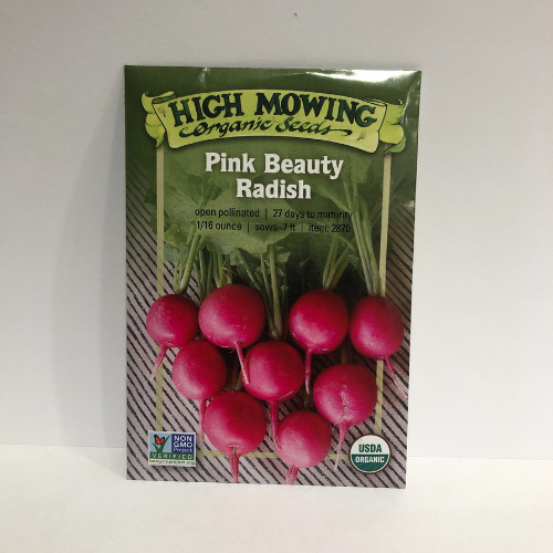 Organic Pink Beauty Radish