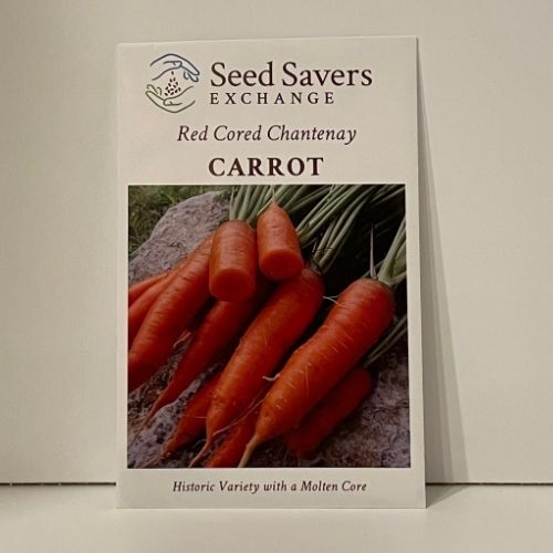 Red Cored Chanteny Carrot Seeds Open-Pollinated