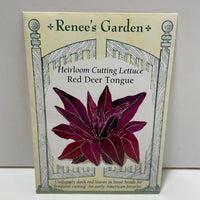 Thumbnail for Red Deer Tongue Lettuce, Heirloom Cutting Lettuce