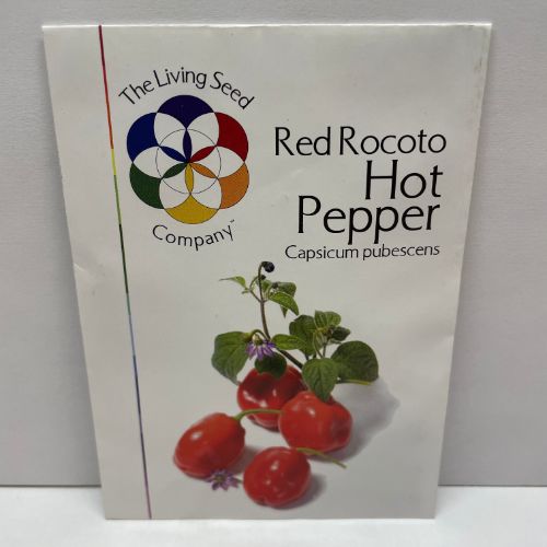 Red Rocoto Pepper, Heirloom