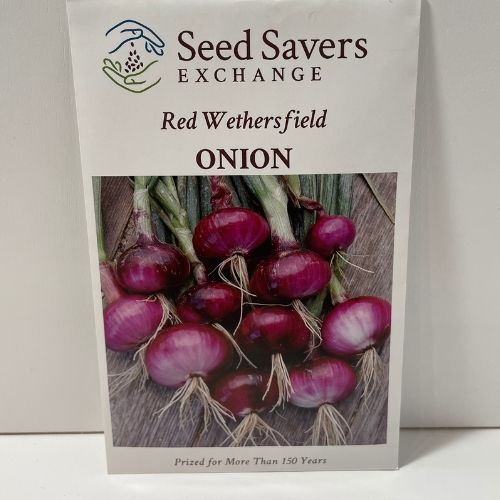 Red Wethersfield Onion Heirloom Seeds