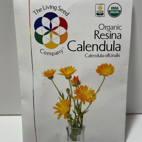 Organic Resinda Calendula Heirloom Seeds