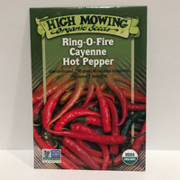 Thumbnail for Ring-O-Fire Cayenne Hot Pepper, Organic