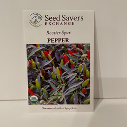 Rooster Spur Pepper (Hot), Organic