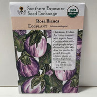 Thumbnail for Rosa Bianca Eggplant Seeds